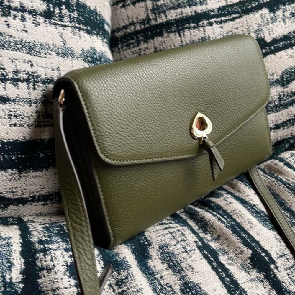 Kate Spade Marti Wallet Crossbody Enchanted Green - Picture 2 of 16